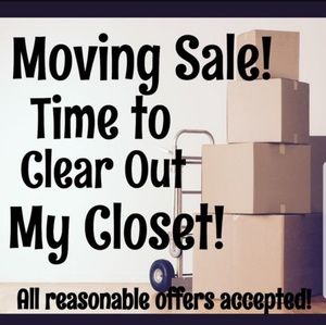 Closet clear out! Accepting offers!